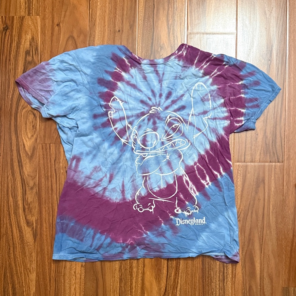 Hanes Tie-Dye Tee - Blue and Purple
